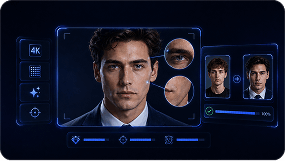 Swapface image faceswap: high-resolution HD image support preview