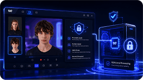 Swapface stream faceswap private local AI processing on your device
