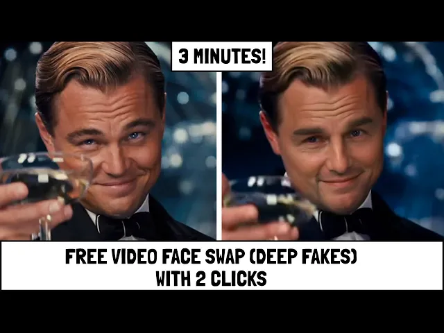How To Video Face Swap (DeepFake) - FREE Al Software - Detailed Tutorial